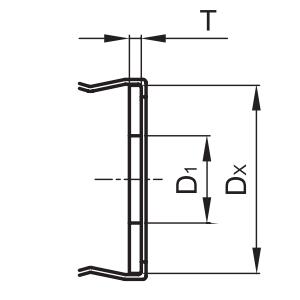 VCR Gland 带爪垫片